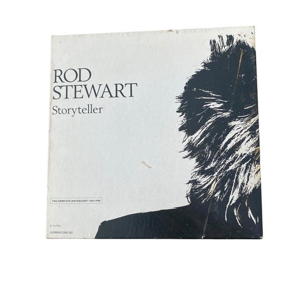 Rod Stewart Vintage Story Teller booklet & CD Collection music collector 90s - Picture 2 of 9
